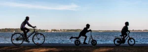 Fahrradfahren im Juni