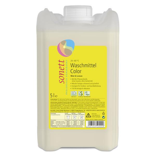 Sonett Waschmittel Color 5 Liter | Naturhaus GmbH