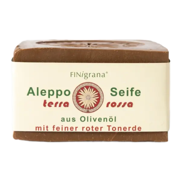 FINigrana terra rossa Aleppo Peelingseife m. roter Tonerde 200 g