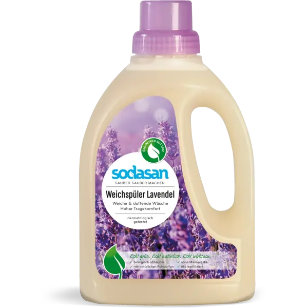 SODASAN Weichspüler Lavendel 0.75 Liter | Naturhaus GmbH