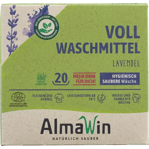 AlmaWin laundry detergent powder 1.08 kg | Naturhaus GmbH
