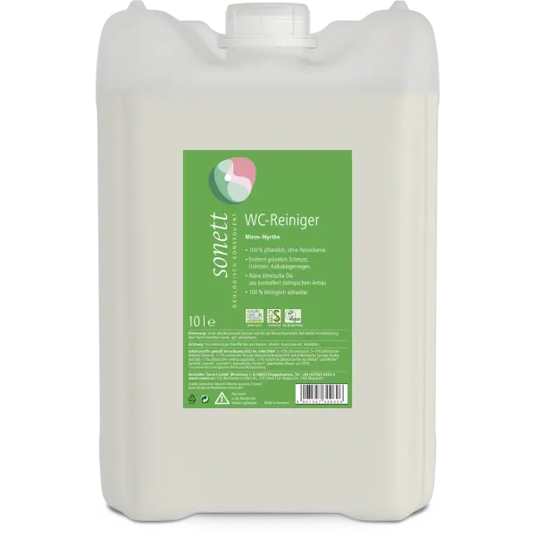 Sonett WC Reiniger Minze-Myrthe 10 Liter | Naturhaus GmbH