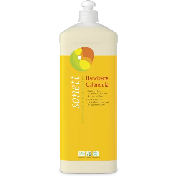 Sonett Handseife Calendula 1 Liter | Naturhaus GmbH