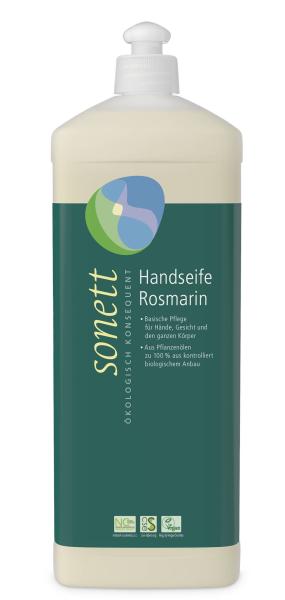 Sonett Handseife Rosmarin 1 Liter | Naturhaus GmbH