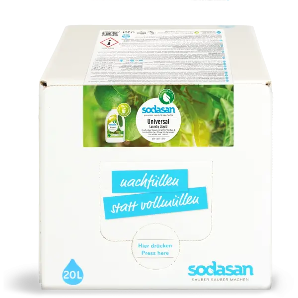 SODASAN Waschmittel Universal Limette 20 Liter | Naturhaus GmbH
