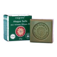 FINigrana Aleppo Seife aus 100 Prozent Olivenöl 25 g FINigrana Aleppo Seife aus 100 Prozent Olivenöl 25 g