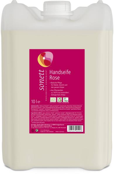 Sonett Handseife Rose 10 Liter | Naturhaus GmbH