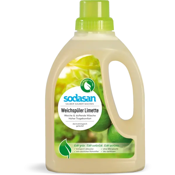 SODASAN Fabric Softener Lime 0.75 Liter