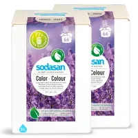 SODASAN Waschmittel Color Lavendel 2x 5 Liter