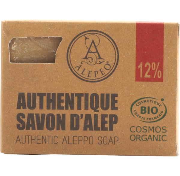 ALEPEO Aleppo Olivenölseife mit 12% Lorbeeröl 200 g