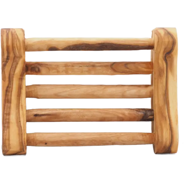 NATURHAUS olive wood soap dish