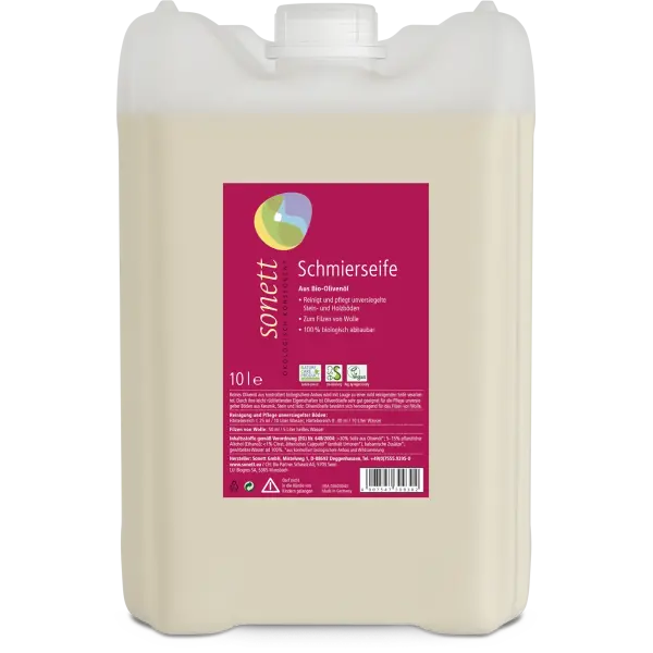 Sonett Schmierseife 10 Liter | Naturhaus GmbH