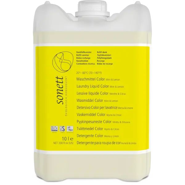 Sonett Waschmittel Color 10 Liter | Naturhaus GmbH