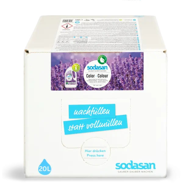 SODASAN Color Waschmittel Lavendel 20 Liter | Naturhaus GmbH