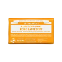 Dr Bronners Zitrus-Orange Reine Naturseife 140 g Dr Bronners Zitrus-Orange Reine Naturseife 140 g