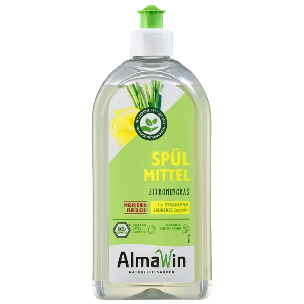 AlmaWin Dishwashing Liquid Lemongrass 0.5 L