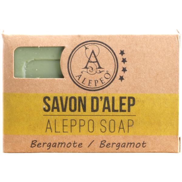 ALEPEO Aleppo Olivenölseife mit Bergamottenduft 100 g