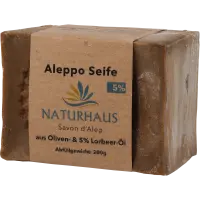 NATURHAUS Aleppo Seife 5% NATURHAUS Aleppo Seife 5% Lorbeeröl
