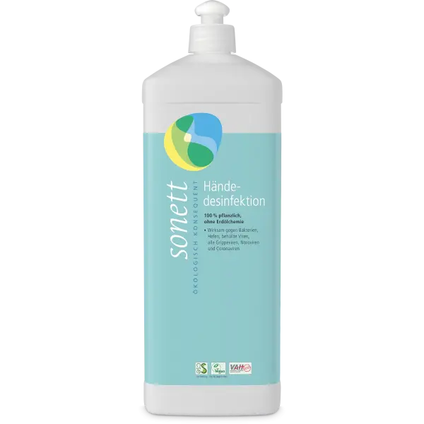 Sonett Händedesinfektion 1 Liter | Naturhaus GmbH