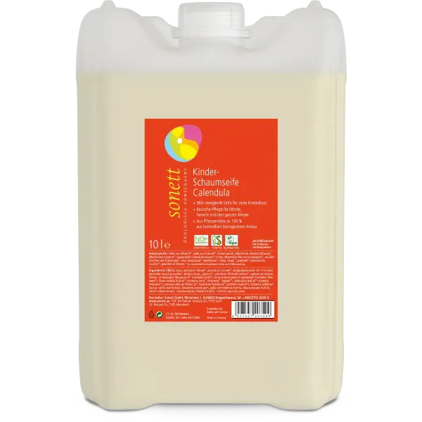 Sonett Kinder-Schaumseife Calendula 10 Liter | Naturhaus GmbH