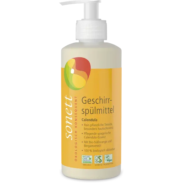 Sonett Geschirrspülmittel Calendula 300ml | Naturhaus GmbH