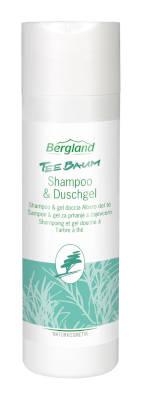 Bergland Teebaum Shampoo und Duschgel 200 ml