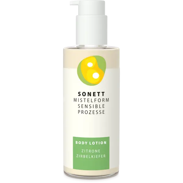 Sonett Mistelform Bodylotion Zitrone Zirbelkiefer 145 ml | Naturhaus GmbH