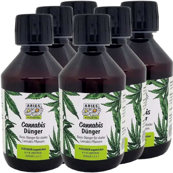 ARIES Cannabis Dünger 6 x 250 ml