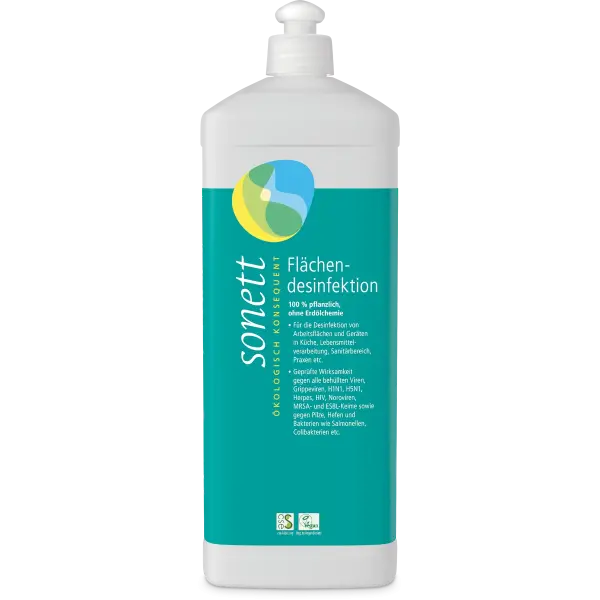 Sonett Flächendesinfektion 1 Liter | Naturhaus GmbH