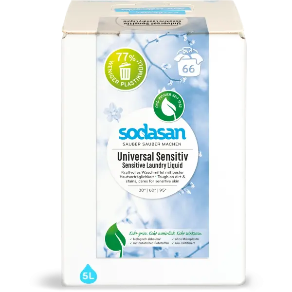 SODASAN Waschmittel Universal Sensitiv 5 Liter | Naturhaus GmbH