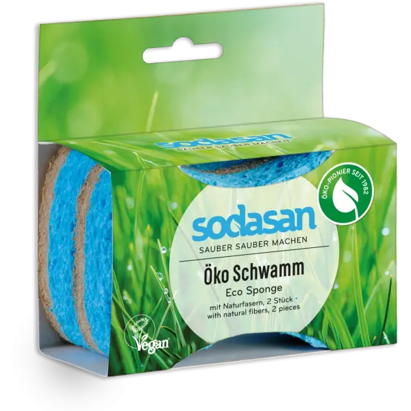 SODASAN eco sponge 2-pack