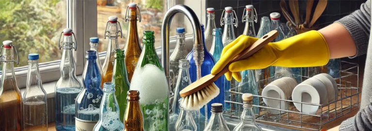 Flaschen reinigen – Die besten Methoden
