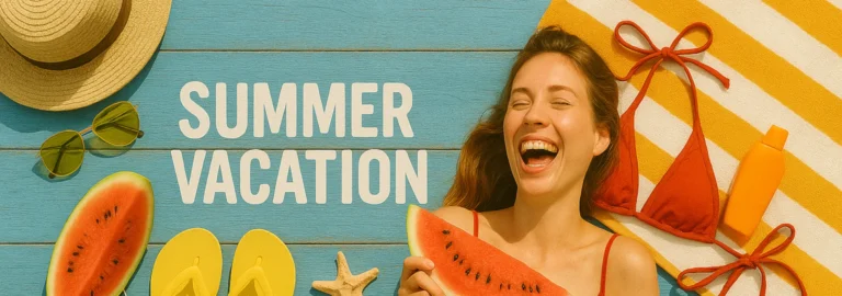 Sommerferien – die schönste Zeit des Jahres für Groß und Klein