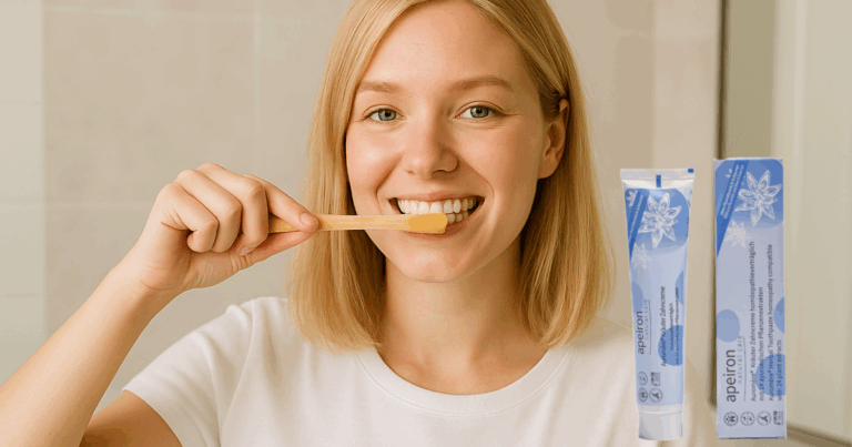 Apeiron Auromère Kräuter-Zahncreme minzfrei  sanfte Zahnpflege mit der Kraft der Natur